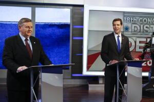 El republicano Rick Saccone y el demócrata Conor Lamb