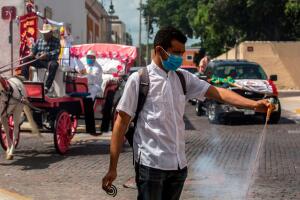 MEXICO-HEALTH-VIRUS-RELIGION-SAN SEBASTIAN