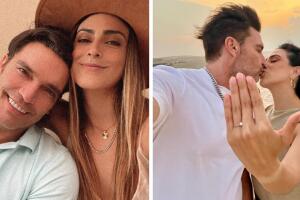 Julián Gil y Valeria Marín se comprometen: le dio el anillo en Qatar