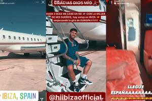 Anuel AA se fue a Ibiza, España, justo al darse a conocer el nacimiento de su presunta hija.