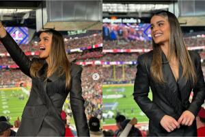 Clarissa Molina se mostró muy feliz.