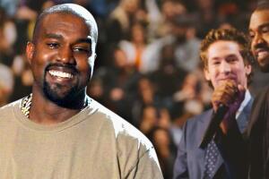 Kanye West se autoproclama 'el más grande artista que Dios haya creado' durante el sevicio religioso de Joel Osteen