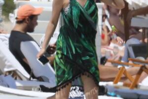 Thalía y Tommy Mottola