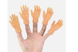 Títeres de manita para los dedos