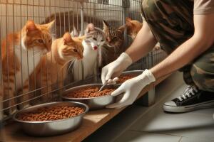 La persona que se quede con el empleo deberá cuidar a los gatos por 4 horas diarias