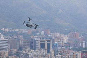 APTOPIX Venezuela US Drill