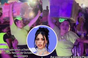 Vendedora se vuelve viral antes del concierto de Danna Paola en Guadalajara.