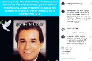 Maribel Guardia y Gualberto Castro