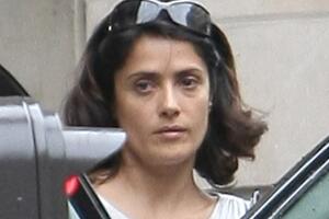 Salma Hayek Looks Tired Without Makeup
