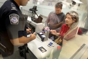 CBP Demonstrates New App For Expedited Passport Control And Customs Screening