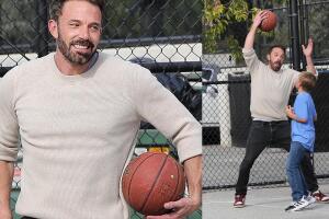 Ben Affleck y JLo: el actor deja ver sus habilidades en basquetbol junto a su hijo Samuel