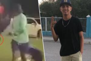 Érick Ríos imágenes revelan asesino tiroteo partido futbol canchas San Antonio Texas