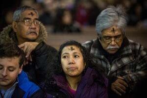 New York's Cardinal Timothy Dolan Celebrates Ash Wednesday Mass