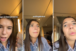 Joven en TikTok pide a las mujeres dejar de saludar de beso