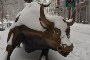 NY amanece totalmente blanca por tormenta de nieve