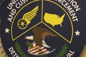 The logo of the US Homeland Security Dep