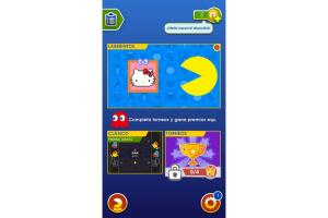 pac-man y hello kitty en videojueugo