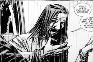 Personaje Jesus en cómic TWD