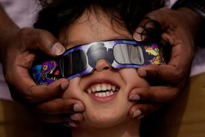 Eclipse solar total Texas