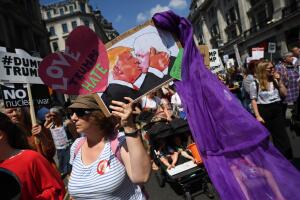 Londres protesta Trump