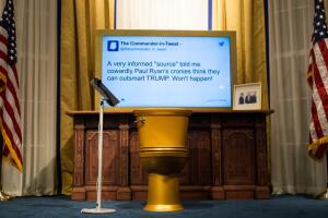 Parody Trump Presidential Library Opens In Midtown Manhattan