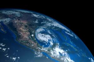 huracán sobre el planeta