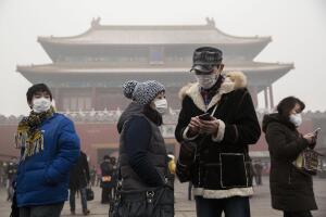 Beijing Blanketed In Heavy Smog