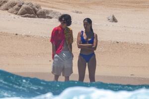 PREMIUM EXC Eiza Gonzalez and Timothée Chalamet