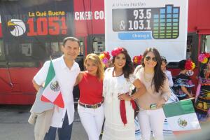 La Villita se vistió de verde, blanco y rojo