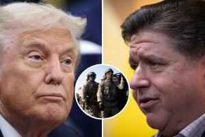 Pritzker acusa a Trump de intentar federalizar 300 miembros de la Guardia Nacional de Illinois sin su consentimiento.