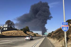 Oil Storage Fire