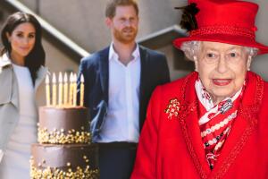 La reina Isabel quiere al príncipe Harry y Megan Markle en su cumpleaños 95
