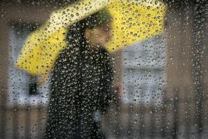 Wind And Rain Hit The UK