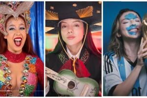 Tiktokers latinos presumen sus culturas en nuevos trends.