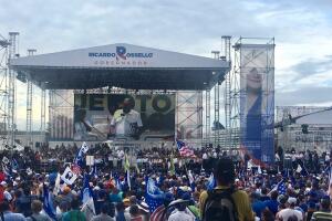 Cierre de campaña de los candidatos a la Gobernación de Puerto Rico