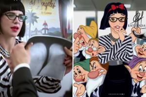 Princesas Disney como si fueran Britney Spears