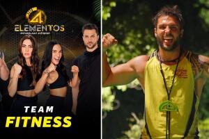 Nicola fue parte del equipo 'Fitness' en 'Reto 4 Elementos'