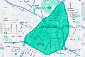 El toque está delimitado en una zona de una milla cuadrada.