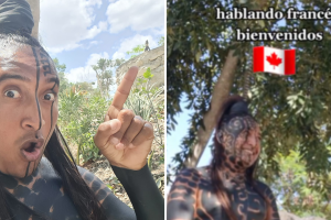 Maya causa furor con su perfecto francés: habla 4 idiomas para dar a conocer su cultura