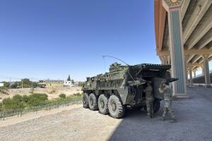 INMIGRACIÓN-FRONTERA MILITARIZADA