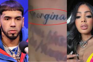 ¿Anuel borró el tatuaje que tenía de Yailin ahora que ya "no están juntos"?: estas fotos lo revelan 

