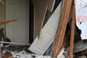 Daños ocasionados tras colisión de un autobús escolar al suroeste de Houston