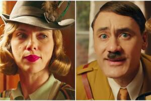 Scarlett Johansson y Taika Waititi en Jojo Rabbit.jpg