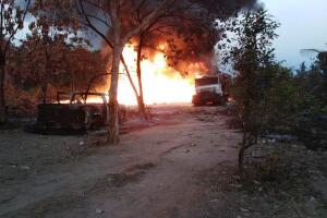 Explota un ducto de petróleo durante robo de combustible en el sur de México