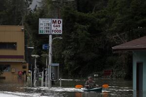 Tormenta en California