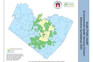 virus del Nilo Occidental primera muerte Condado Travis 2023 Austin Texas