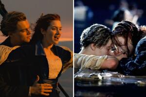 Kate Winslet y Leonardo DiCaprio protagonizaron 'Titanic' en 1997.