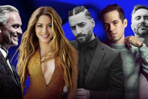 Shakira, Edgar Barrera, Maluma, David Guetta y Andrea Bocelli confirman su actuación en el Latin GRAMMY 2023