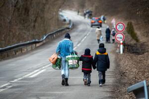 SLOVAKIA-UKRAINE-RUSSIA-CONFLICT-REFUGEES