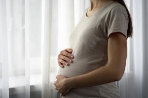 Bruised pregnant woman found protection in shelter for domestic violence victims